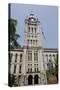 Historic Erie County Hall and Clock Tower, Buffalo, New York, USA-Cindy Miller Hopkins-Stretched Canvas