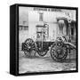 Historic Fire Engine-Science Source-Framed Stretched Canvas