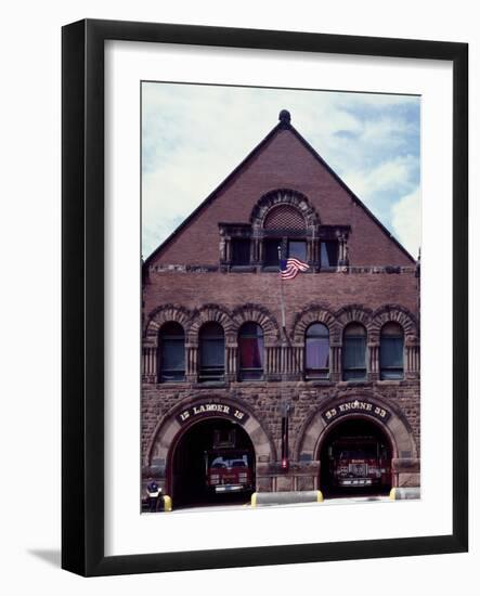 Historic Fire Station-Carol Highsmith-Framed Photo