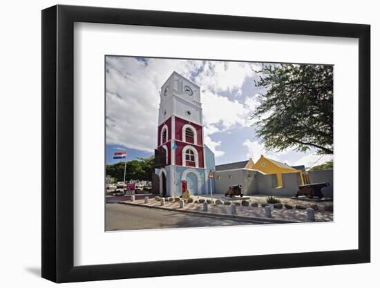 Historic Fort Zoutman Oranjestad Aruba-George Oze-Framed Photographic Print