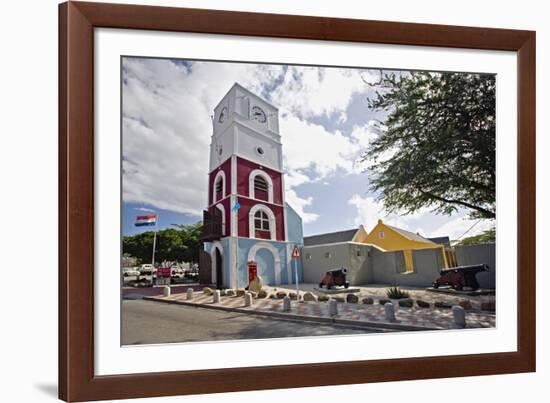 Historic Fort Zoutman Oranjestad Aruba-George Oze-Framed Photographic Print