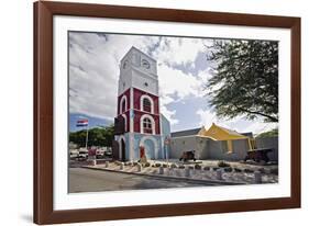 Historic Fort Zoutman Oranjestad Aruba-George Oze-Framed Photographic Print