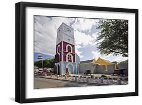 Historic Fort Zoutman Oranjestad Aruba-George Oze-Framed Photographic Print