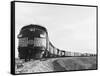 Historic Freight Train-Science Source-Framed Stretched Canvas