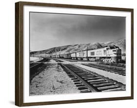 Historic Freight Train-Science Source-Framed Giclee Print