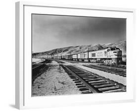 Historic Freight Train-Science Source-Framed Giclee Print