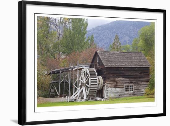 Historic Grist Mill-Donald Paulson-Framed Giclee Print