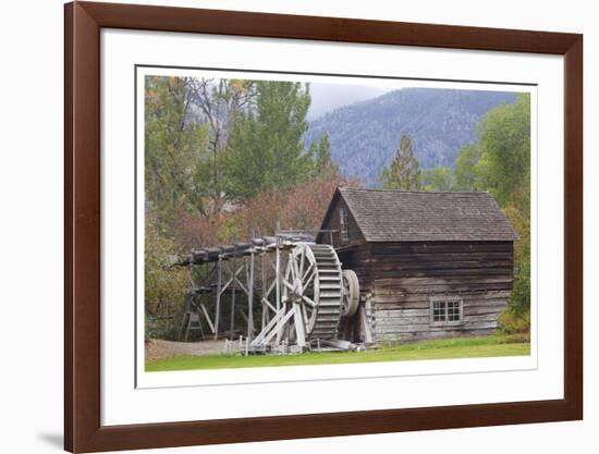 Historic Grist Mill-Donald Paulson-Framed Giclee Print