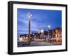 Historic Harbour Warehouses, Stavanger, Norway, Scandinavia, Europe-Christian Kober-Framed Photographic Print