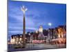 Historic Harbour Warehouses, Stavanger, Norway, Scandinavia, Europe-Christian Kober-Mounted Photographic Print