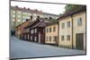 Historic homes in Nytorget, Sodermalm, Stockholm, Sweden, Scandinavia, Europe-Jon Reaves-Mounted Photographic Print