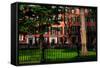 Historic homes of Beacon Hill, Boston, MA-null-Framed Stretched Canvas