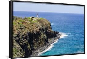 Historic Kilauea Lighthouse on Kilauea Point National Wildlife Refuge-Michael DeFreitas-Framed Photographic Print