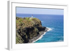 Historic Kilauea Lighthouse on Kilauea Point National Wildlife Refuge-Michael DeFreitas-Framed Photographic Print