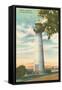 Historic Lighthouse, Biloxi, Mississippi-null-Framed Stretched Canvas