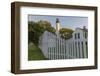 Historic lighthouse in Key West, Florida, USA-Chuck Haney-Framed Photographic Print