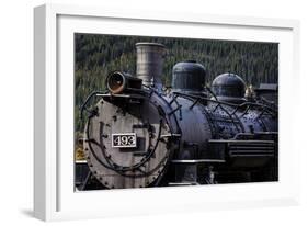 Historic Locomotive I-Kathy Mahan-Framed Photographic Print