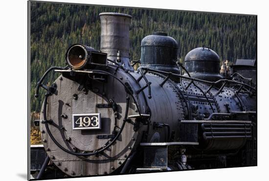 Historic Locomotive I-Kathy Mahan-Mounted Photographic Print