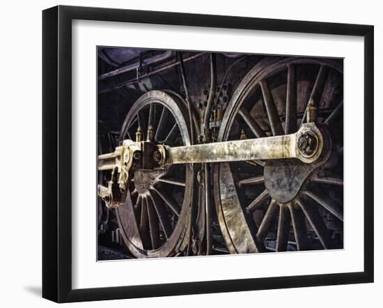 Historic Locomotive-Don Paulson-Framed Giclee Print