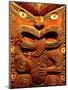 Historic Maori Carving, Otago Museum, New Zealand-David Wall-Mounted Photographic Print