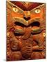 Historic Maori Carving, Otago Museum, New Zealand-David Wall-Mounted Photographic Print