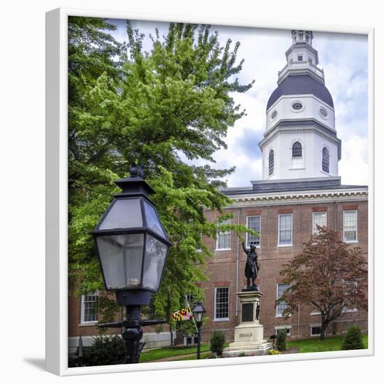 Historic Maryland State House in Annapolis, Maryland-Jerry Ginsberg-Framed Photographic Print