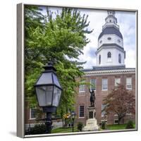 Historic Maryland State House in Annapolis, Maryland-Jerry Ginsberg-Framed Photographic Print