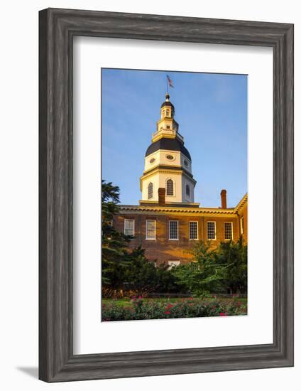 Historic Maryland State House in Annapolis, Maryland-Jerry Ginsberg-Framed Photographic Print