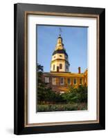 Historic Maryland State House in Annapolis, Maryland-Jerry Ginsberg-Framed Photographic Print