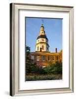 Historic Maryland State House in Annapolis, Maryland-Jerry Ginsberg-Framed Photographic Print