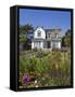 Historic Mendocino Village Inn, California, United States of America, North America-Michael DeFreitas-Framed Stretched Canvas