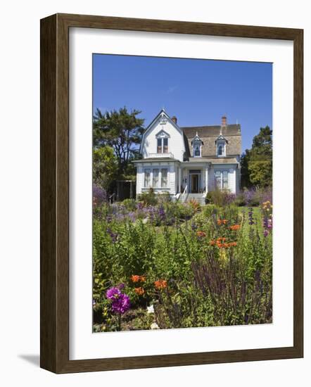 Historic Mendocino Village Inn, California, United States of America, North America-Michael DeFreitas-Framed Photographic Print
