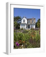 Historic Mendocino Village Inn, California, United States of America, North America-Michael DeFreitas-Framed Photographic Print