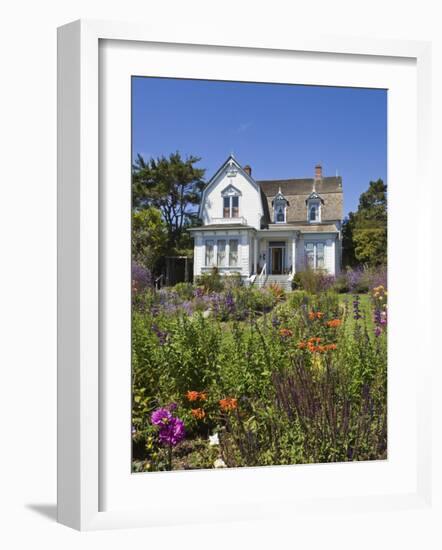 Historic Mendocino Village Inn, California, United States of America, North America-Michael DeFreitas-Framed Photographic Print