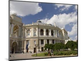 Historic Odessa Opera House and Theater, Odessa, Ukraine-Cindy Miller Hopkins-Mounted Photographic Print