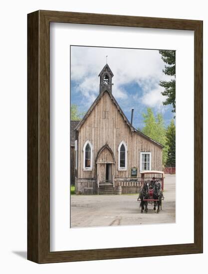 Historic Old Gold Town, Barkersville, British Columbia, Canada, North America-Michael DeFreitas-Framed Photographic Print