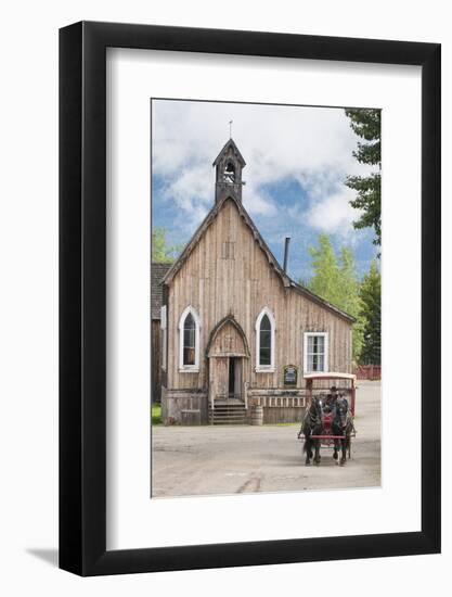 Historic Old Gold Town, Barkersville, British Columbia, Canada, North America-Michael DeFreitas-Framed Photographic Print