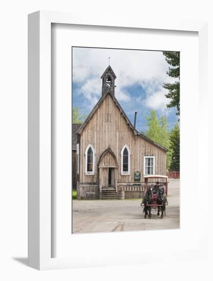 Historic Old Gold Town, Barkersville, British Columbia, Canada, North America-Michael DeFreitas-Framed Photographic Print