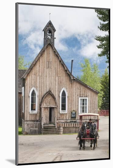 Historic Old Gold Town, Barkersville, British Columbia, Canada, North America-Michael DeFreitas-Mounted Photographic Print