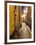 Historic Old Street in Gamla Stan (Old Town) in Stockholm, Sweden-Peter Adams-Framed Photographic Print