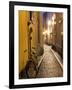 Historic Old Street in Gamla Stan (Old Town) in Stockholm, Sweden-Peter Adams-Framed Photographic Print