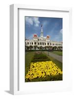 Historic People's Committee Building, Ho Chi Minh City, Saigon, Vietnam-David Wall-Framed Photographic Print