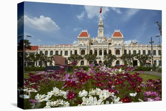 Historic People's Committee Building, Ho Chi Minh City, Saigon, Vietnam-David Wall-Stretched Canvas