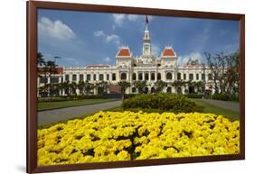 Historic People's Committee Building, Ho Chi Minh City, Saigon, Vietnam-David Wall-Framed Photographic Print
