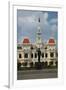 Historic People's Committee Building, Ho Chi Minh City, Saigon, Vietnam-David Wall-Framed Premium Photographic Print