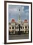 Historic People's Committee Building, Ho Chi Minh City, Saigon, Vietnam-David Wall-Framed Premium Photographic Print