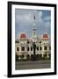 Historic People's Committee Building, Ho Chi Minh City, Saigon, Vietnam-David Wall-Framed Premium Photographic Print