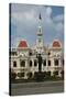 Historic People's Committee Building, Ho Chi Minh City, Saigon, Vietnam-David Wall-Stretched Canvas