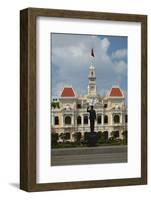 Historic People's Committee Building, Ho Chi Minh City, Saigon, Vietnam-David Wall-Framed Photographic Print