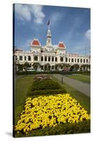 Historic People's Committee Building, Ho Chi Minh City, Saigon, Vietnam-David Wall-Stretched Canvas